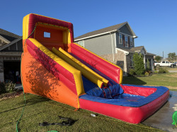 16ft Dual lane Water Slide